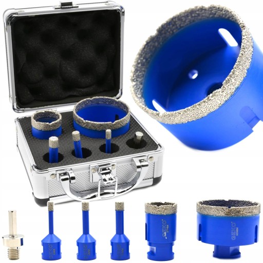 НАБІР АЛМАЗНИХ КОЛЬЦІВ ДЛЯ ГОНЧАРНОЇ ПЛИТКИ М14 6 шт.