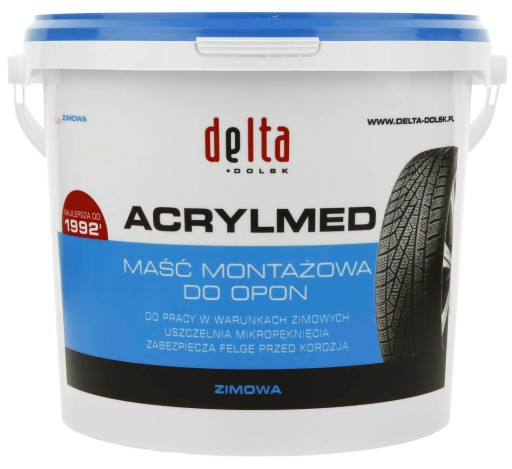 ПАСТА DELTA ACRYL-MED СИНЯ 4 КГ