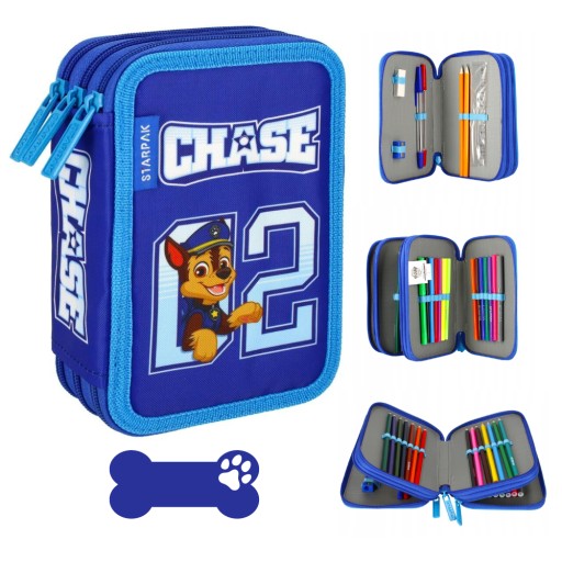 Пенал Starpak потрійний розкладний