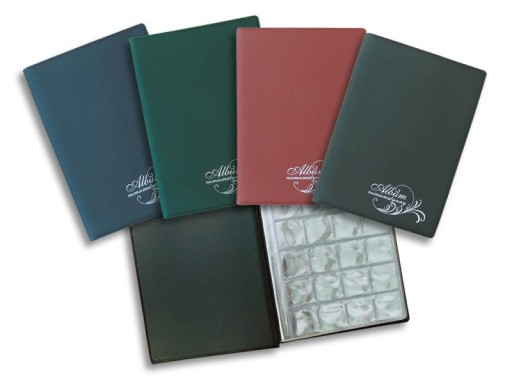 Нумізматичний ФОЛЬГОВИЙ АЛЬБОМ ДЛЯ МОНЕТ, 8 карт