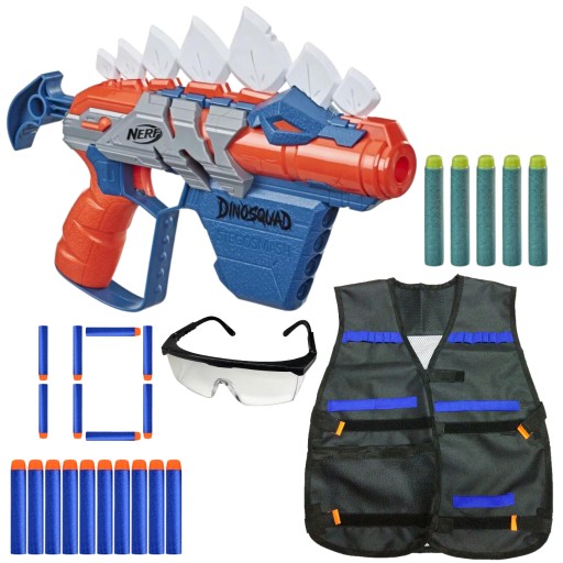 Hasbro Nerf Dinosquad Stego-Smash Dart-Blaster