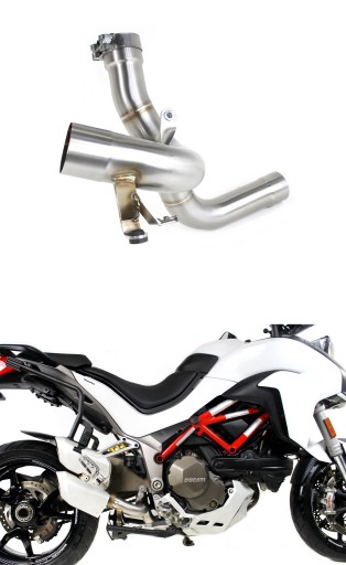 DU019D - MTS 1200 S MULTISTRADA 2015 - 2017 Mid pipe