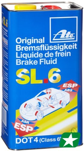 ГАЛЬМІВНА РІДИНА ATE SL6 DOT4 5л