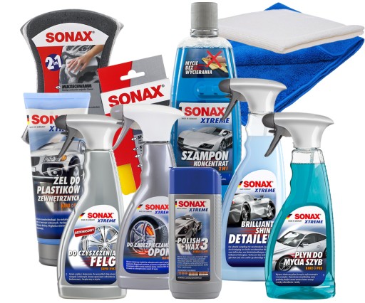 SONAX XTREME НАБОР ДЛЯ НАРУЖНОГО ЛАК РАЗРУШЕН