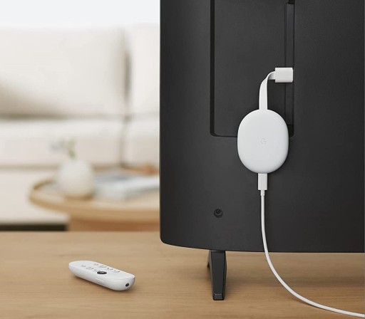 ODTWARZACZ MULTIMEDIALNY GOOGLE CHROMECAST 4 Smart TV HDMI