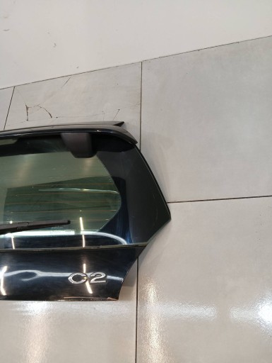 boot door black VTS VTR SPOILER LOTKA black Citroen C2 and (2003-2009)