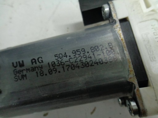 VW PASSAT B8 GOLF VII AUDI A3 mini motor windows right front