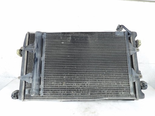 VW POLO 9N IV 1.4TDI water cooler of the air conditioning fan