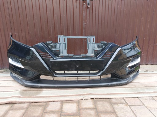 bumper front NISSAN QASHQAI J11 LIFT 17R PDC black Z11