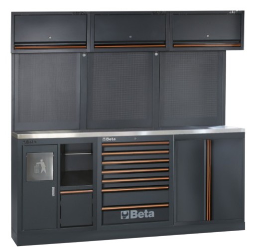 КОМПЛЕКТ МЕБЕЛИ ДЛЯ МАСТЕРСКОЙ МОДУЛЬНАЯ БЕТА C45PRO AX