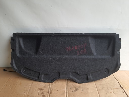 PEUGEOT 208 12-15 rear plato