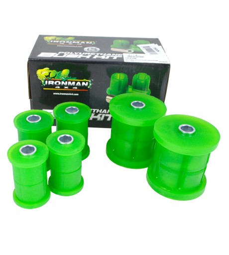 762UK, 762UK - Jeep cherokee xj (1984+) комплект полиуретановых втулок на 2 пружины ironman