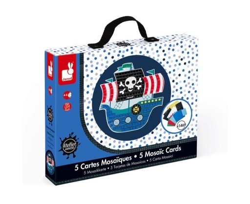 Мозаїка Пірати Janod 4+ арт набір
