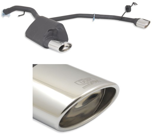 107-309/27 (0) - Спортивний глушник FIAT STILO 1.2;1.6;1.8;2.4;1.9| 3D