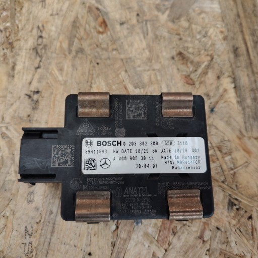RADAR SENSOR DISTRONIC MERCEDES A0009053011