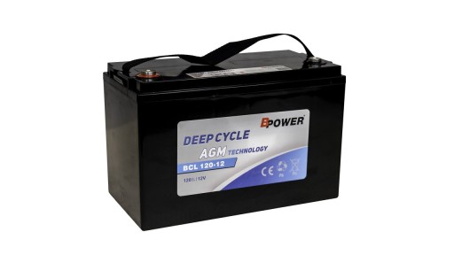 Аккумулятор bpower 12 в 120 ач