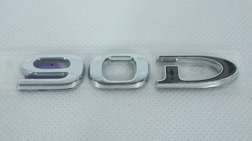 НАПИС НА ЕМБЛЕМІ TESLA MODEL S 90D