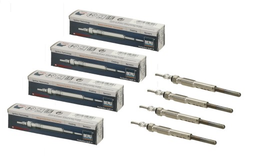 GN063 - Свічки розжарювання citroen peugeot 407 607 2.2 hdi комплект 4 штуки ford 2.2 tdci