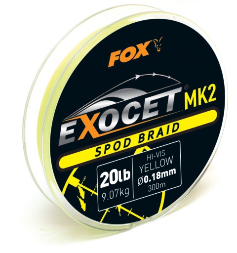 Fox Exocet Mk2 Spod Braid 0,18 мм х 300 м