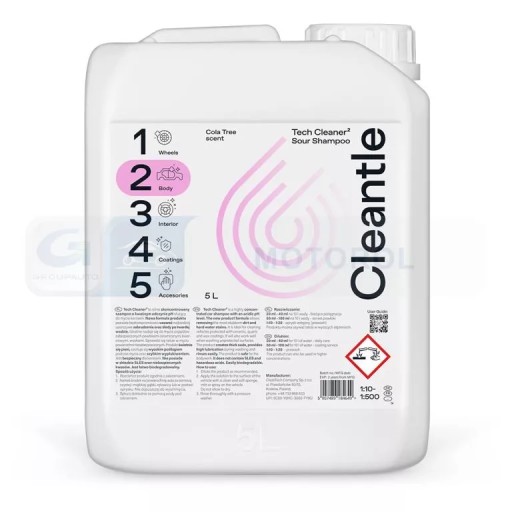 CLEANTLE TECH CLEANER 5л с ароматом колы и дерева