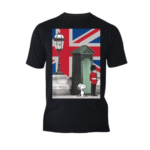 Peanuts Snoopy Remix UK Beefeater Oficiálne Tees