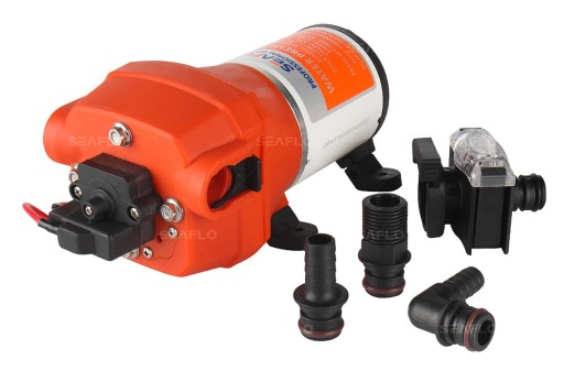 SFDP2-033-035-41 - Водяной насос высокого давления SEAFLO 24V 12.5 L / MIN 2.4 b