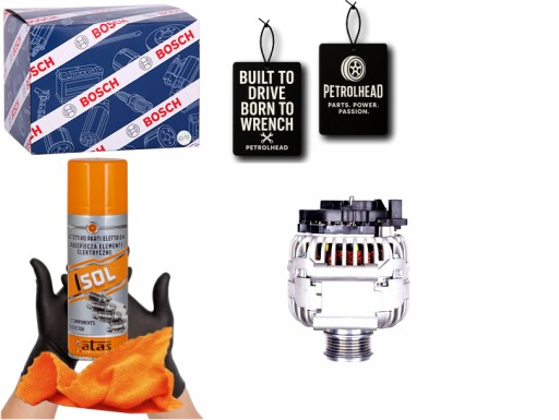 BOS1 986 - Генератор audi a4 allroad b8 a4 b8 a5 q5 1.8 2.0 10. #petrolhead pro+ kit4