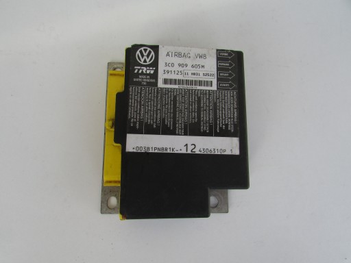 Датчик модуль подушки безопасности VW PASSAT B6 3C0909605M