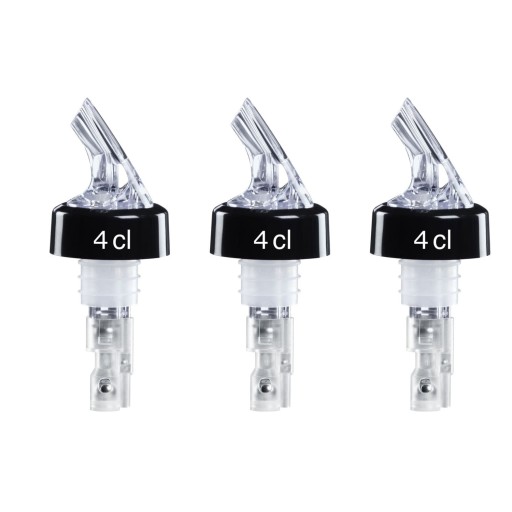 Zestaw 3 porcjomierzy, dozowników 40 ml