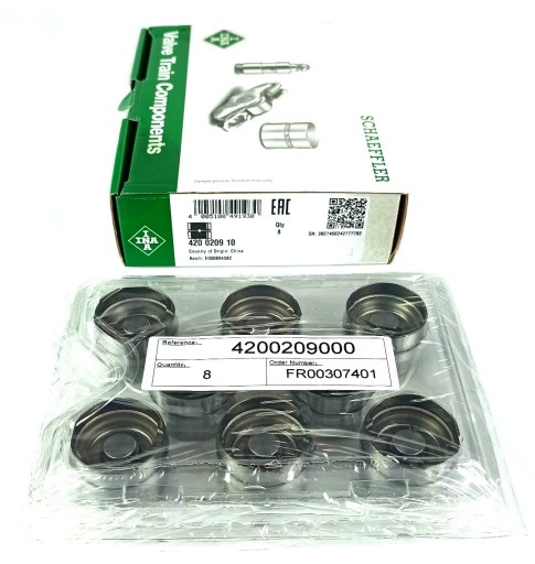 420 0209 - ИНА КПЛ. СТАКАНЫ КЛАПАНОВ PASSAT GOLF 1.9 2.0 TDI