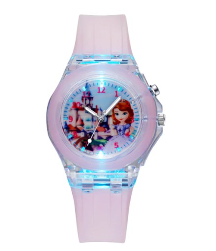 ГОДИННИК ДИТЯЧИЙ СВІТЛОВИЙ FROST ANNA