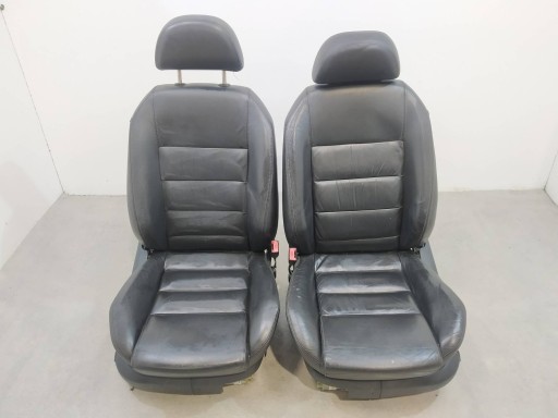 Sitze vorne GRZANE elektrisch Leder KPL Skoda Superb und (2001-2008)
