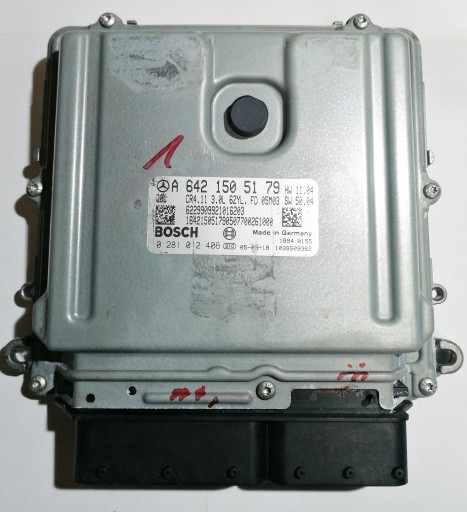 0155 - Компьютерный контроллер mercedes a6421505179 0281012406