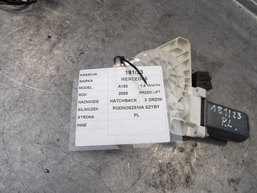 Mercedes A169 mini motor lifting windows left A1698281742