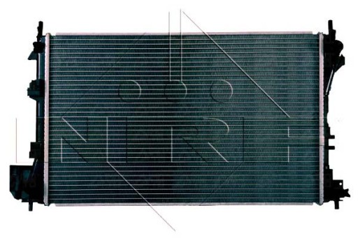 58293 24418343 - Nrf радіатор opel vectra c 1.8-3, nrf