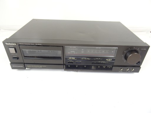 Magnetofon kasetowy Technics Deck RS-B505 czarny • Cena