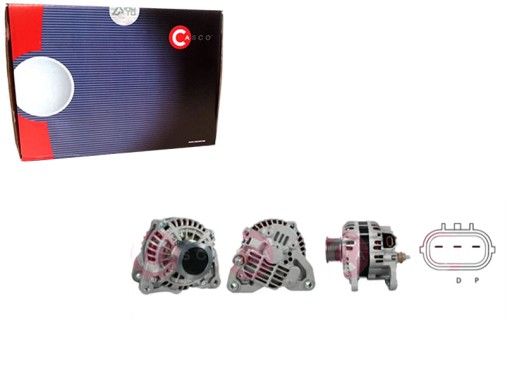 CAL35249AS - Генератор 12в 100а каско