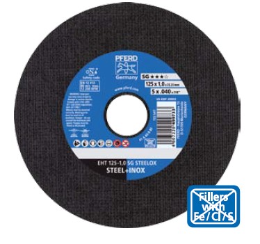 ДИСКИ РЕЖНЫЕ ПО МЕТАЛЛУ PFERD ЭЛАСТИЧНЫЕ 125x1 25 шт.