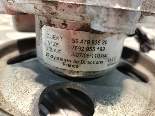 servo pump PEUGEOT 807 2.0 HDI 9647983580 7692955188