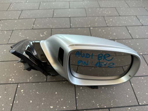 8R1857410AM T94 - Зеркало правое audi q5 8r sq5 подъемный штифт 17 сатин хром ассистент европа