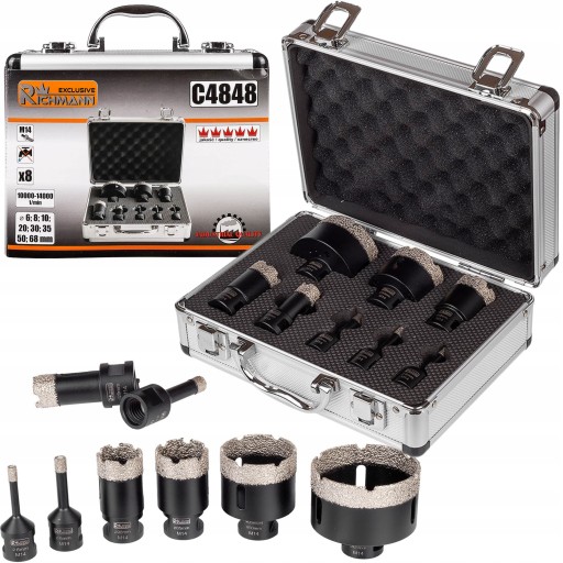 НАБІР ДІЛЬЦЕВИХ ПИЛ RICHMANN LACE ДЛЯ ГОНЧАРНИКИ М14 8 ЕЛЕМЕНТІВ