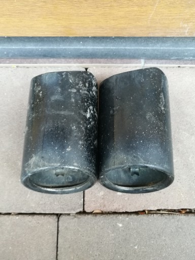 Наконечник выхлопной трубы черный-BMW 5 F10 F11 8511729 ориг