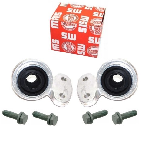 17978-SET-MS - Сайлентблоки передние задние 2 шт bmw 3 e46 комплект + винты