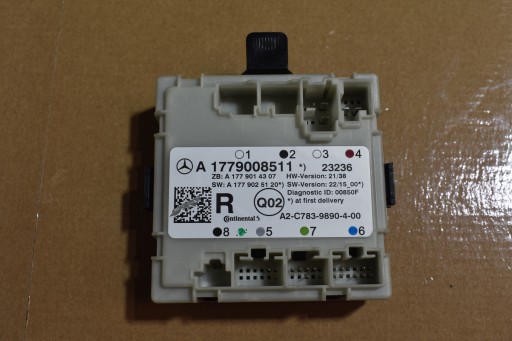 IDEALNY module control unit door rear part rear MERCEDES CLA W118 1