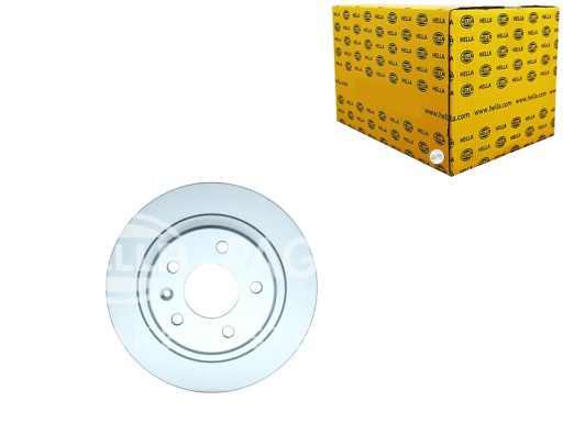 8DD 355 - ДИСКИ ГАЛЬМІВНІ 2 ШТ. ФАРБОВАНА ЗАДНЯ ХОЛ ОП HELLA