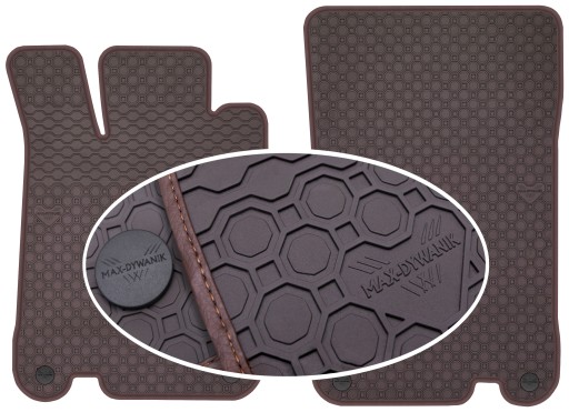 Mercedes SL V R230 CP 2001-2005 гумові килимки PrimeLiner