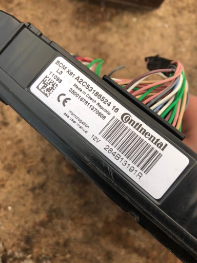 module BCM LAGUNA III 2.0 DCI 284B13191R