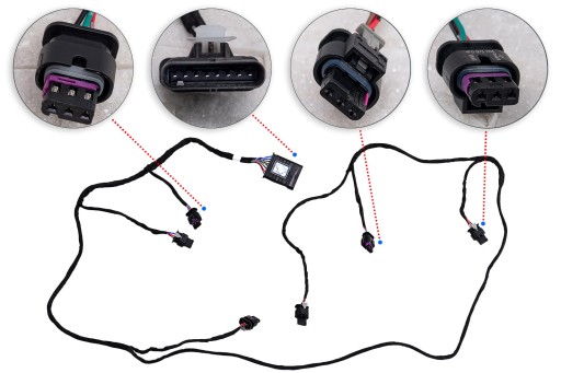 MERCEDES GLK X204 PDC Джгут проводів A2044405950
