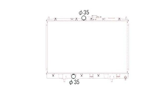 53792 - Кулер для воды nrf mitsubishi montero io 1.8 gdi (