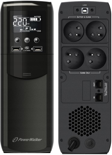 Джерело безперебійного живлення для офісу та дому powerwalker ups 1500va csw повний синус